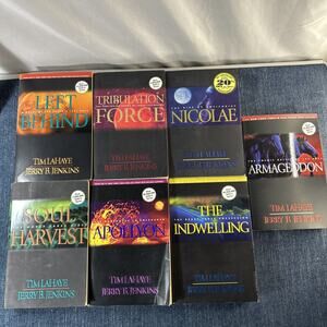7 Left Behind Series Lot Books Tim LaHaye, Jerry B. Jenkins Trade Paperbacks